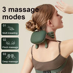 Using BionicTouch™ Pro Neck & Shoulder Massager with Heat Lightweight Bionic Kneading for Trapezius Relief  Ultra-Portable - Deep Tissue Relief