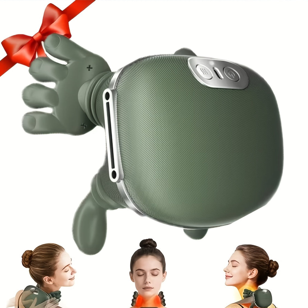 BionicTouch™ Pro Neck & Shoulder Massager with Heat Lightweight Bionic Kneading for Trapezius Relief  Ultra-Portable Kit with [Bionic Master-Touch ...