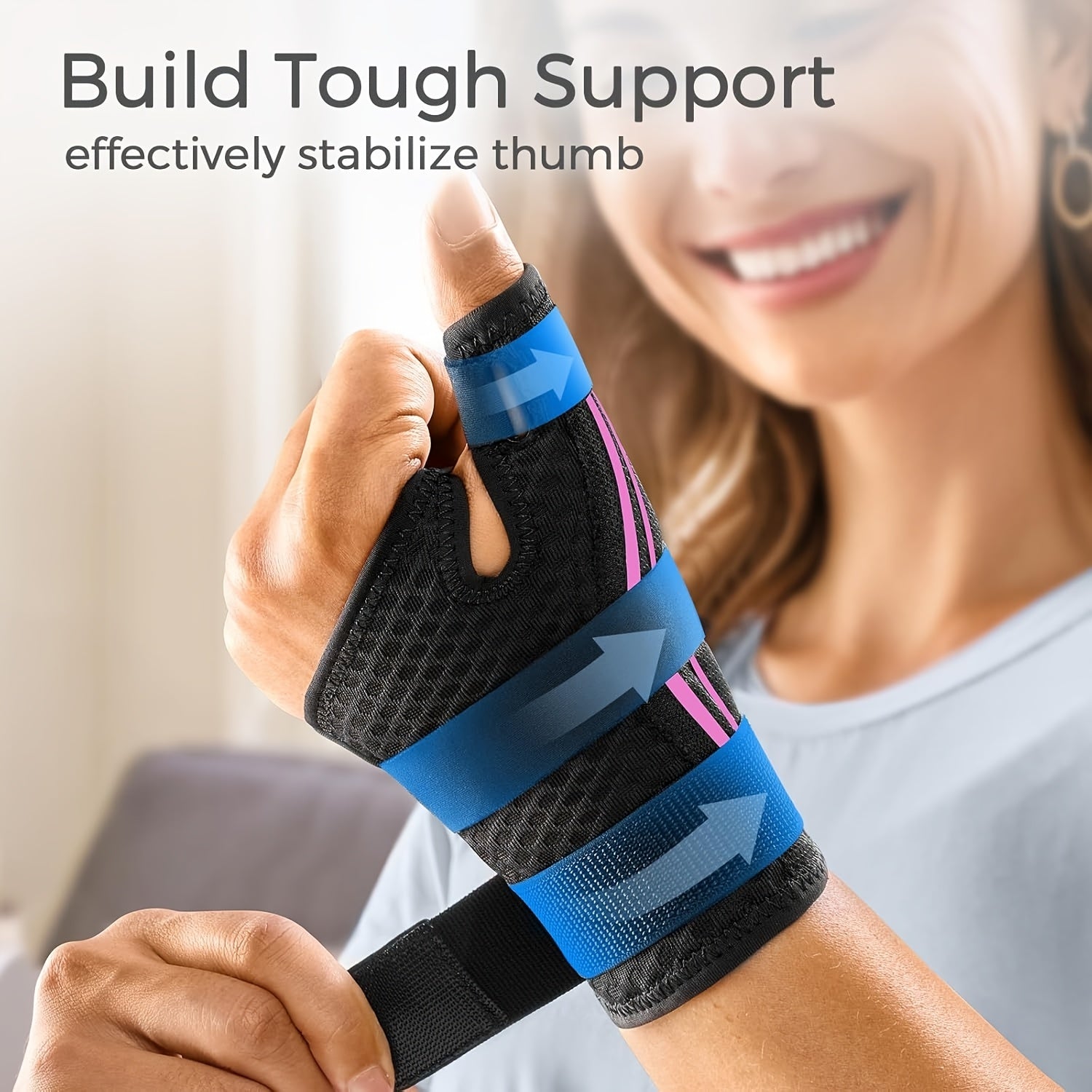 Ergonomic Wrist Support with Thumb Brace