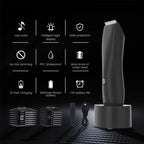 Men's Waterproof Body & Groin Hair Trimmer - High speed hair trimmer - Image 7 - Men's pubic hair trimmer