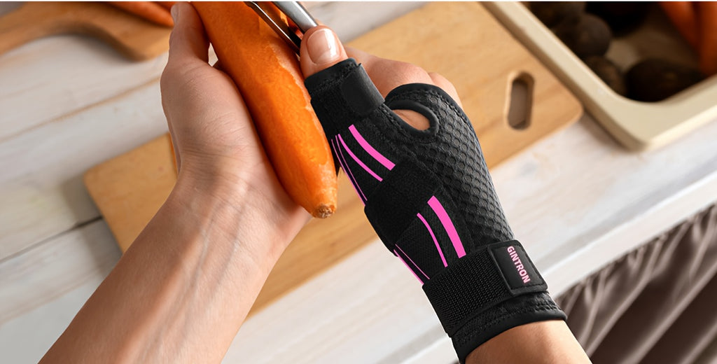 Ergonomic Wrist Support with Thumb Brace