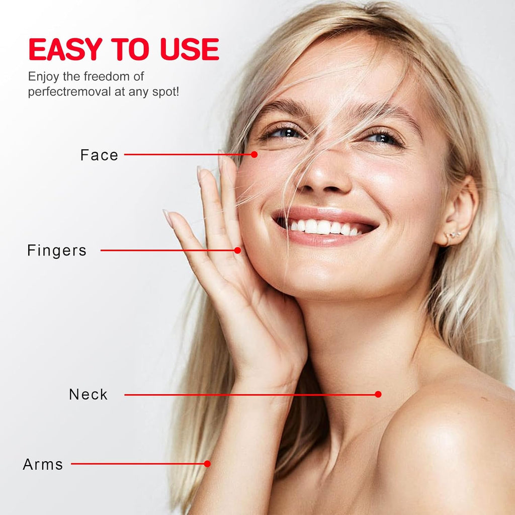Portable Painless Face Shaver - images 3 - At home facial hair removal, Battery operated facial hair remover, Electric facial hair remover for women - Product Description Achieve smooth, flawless skin 