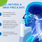 Using Electric Ear Pressure Regulator - Tinnitus & Ear Pain Relief for Travel - ear pressure relief device