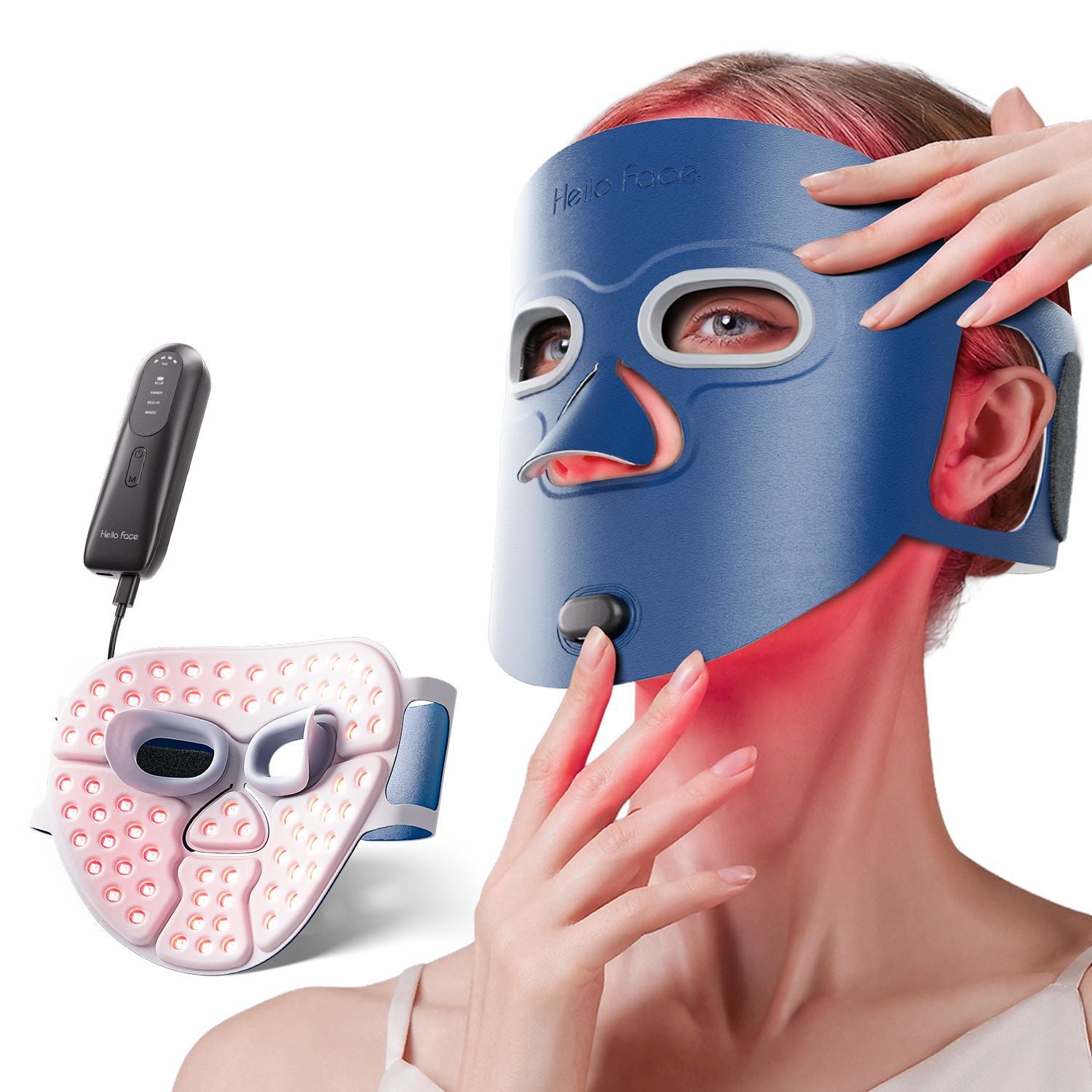 4 Wavelength At-Home Facial Mask - Dark spot correcting mask - Image 10 - Professional skincare tool
