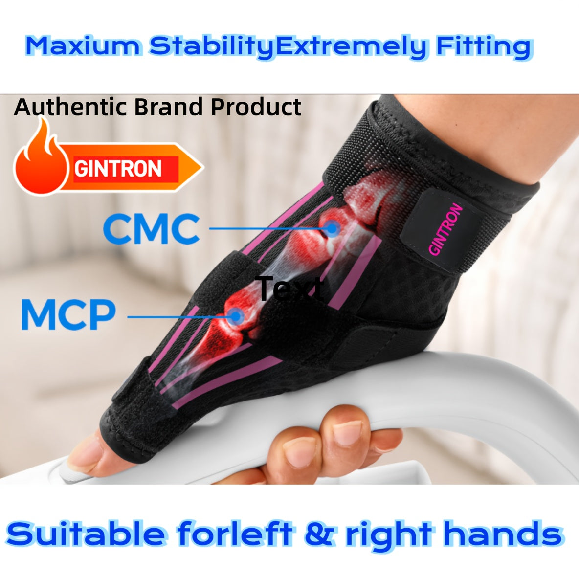 Ergonomic Wrist Support with Thumb Brace