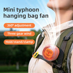 Close-up of Portable Bladeless Fan - Rechargeable Mini Fan - Rechargeable Mini Fan